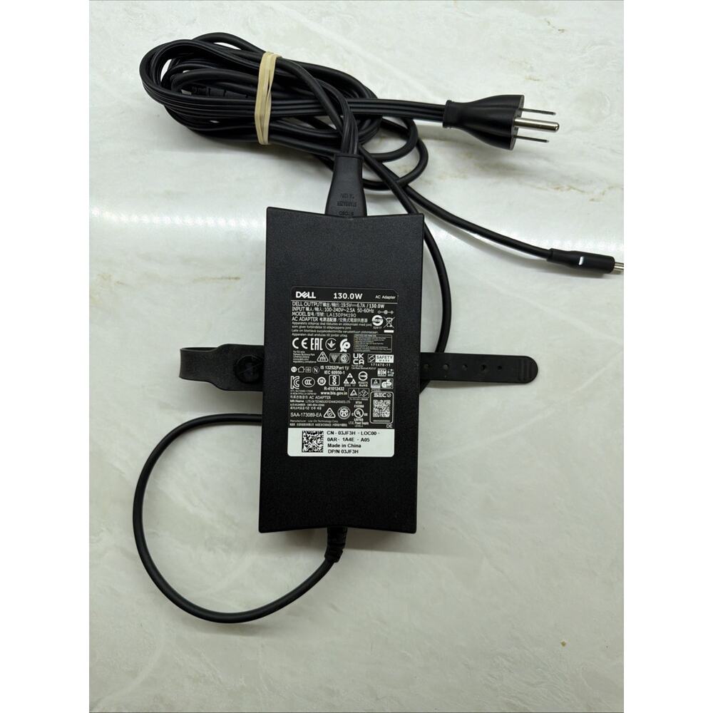 DELL LA130PM190 19.5V 6.7A 130W Genuine Original AC Power Adapter Charger OEM